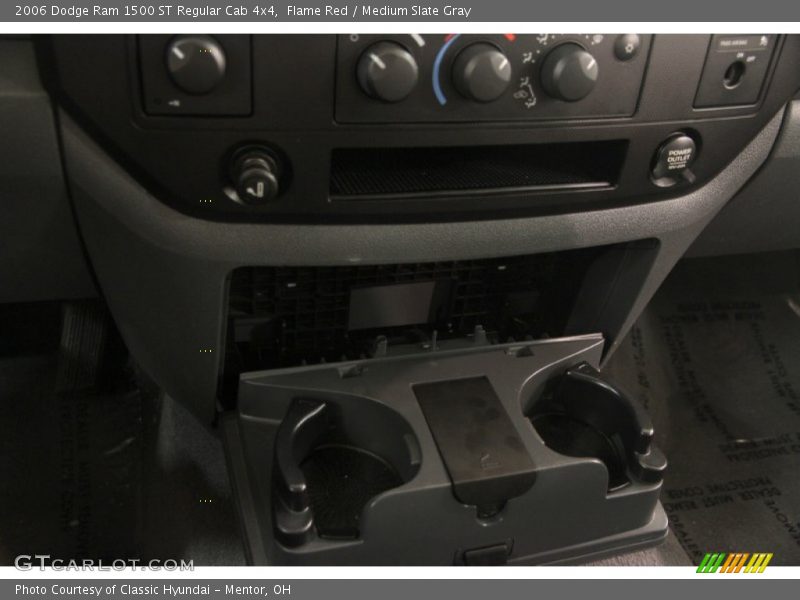 Flame Red / Medium Slate Gray 2006 Dodge Ram 1500 ST Regular Cab 4x4