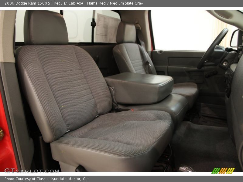 Flame Red / Medium Slate Gray 2006 Dodge Ram 1500 ST Regular Cab 4x4
