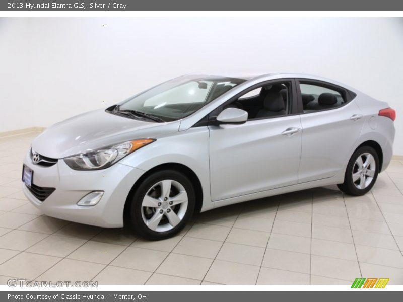 Silver / Gray 2013 Hyundai Elantra GLS