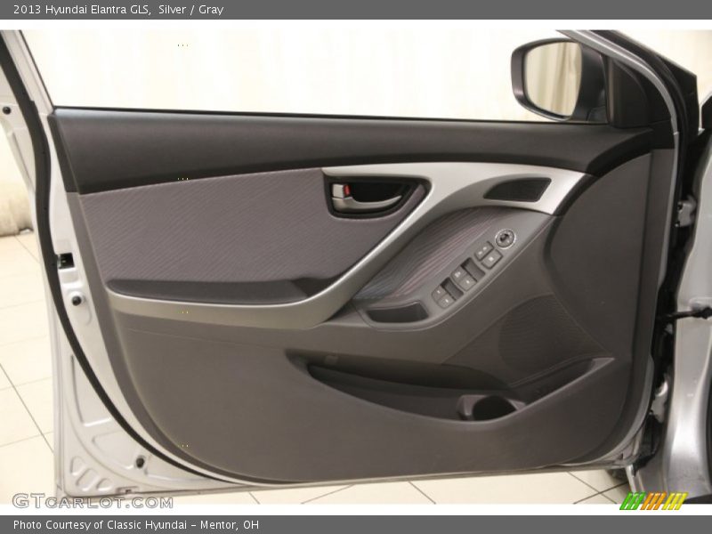 Silver / Gray 2013 Hyundai Elantra GLS