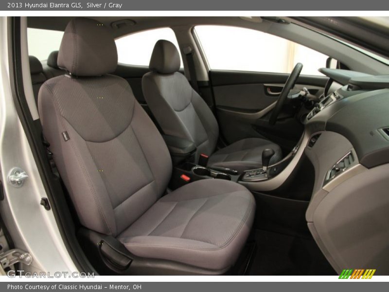 Silver / Gray 2013 Hyundai Elantra GLS