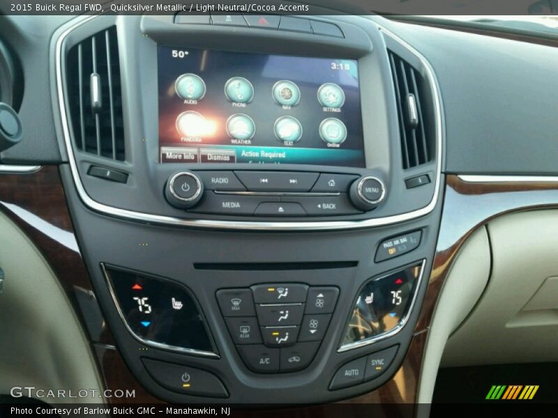 Quicksilver Metallic / Light Neutral/Cocoa Accents 2015 Buick Regal FWD