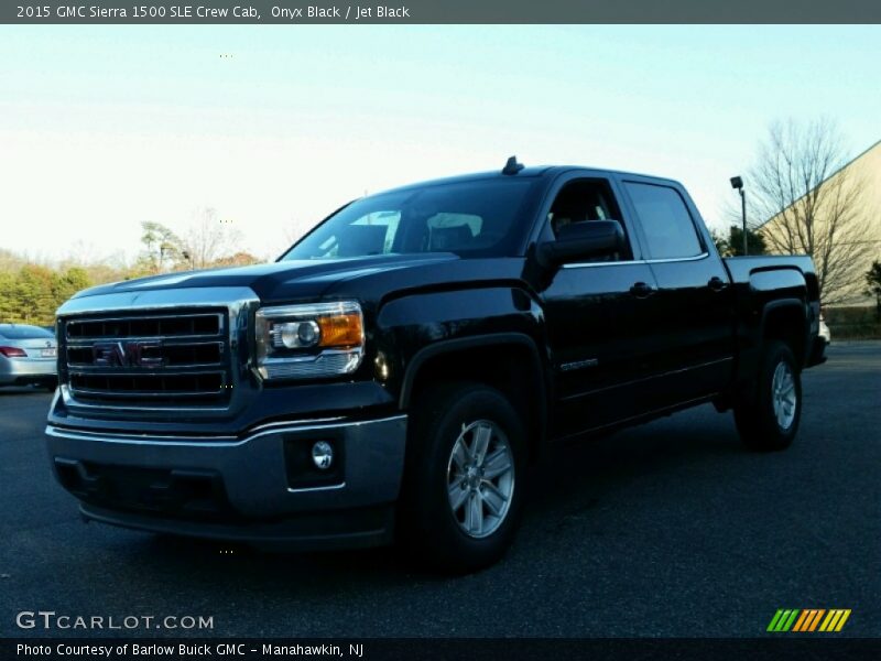 Onyx Black / Jet Black 2015 GMC Sierra 1500 SLE Crew Cab