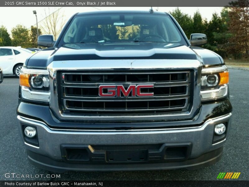 Onyx Black / Jet Black 2015 GMC Sierra 1500 SLE Crew Cab