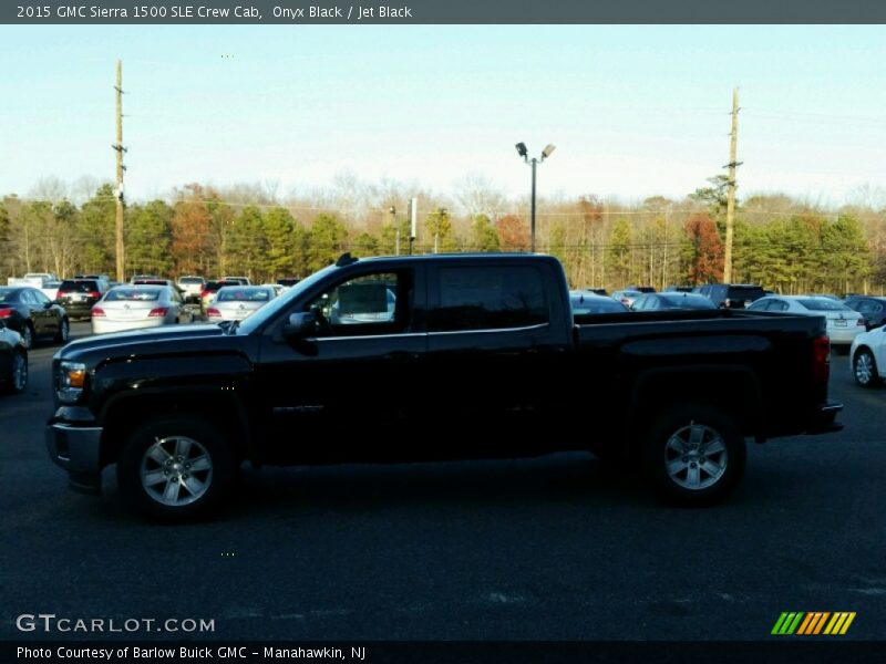 Onyx Black / Jet Black 2015 GMC Sierra 1500 SLE Crew Cab