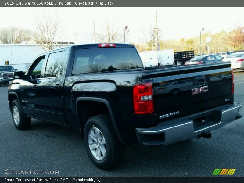 Onyx Black / Jet Black 2015 GMC Sierra 1500 SLE Crew Cab