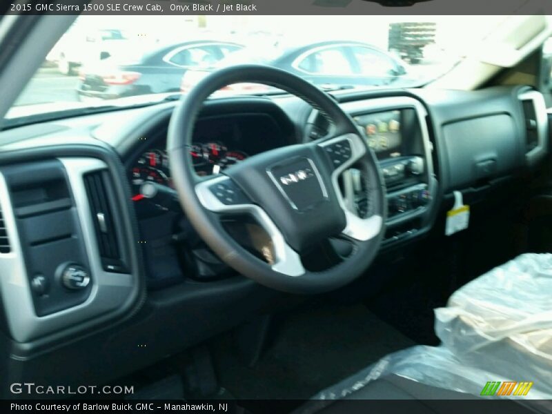 Onyx Black / Jet Black 2015 GMC Sierra 1500 SLE Crew Cab