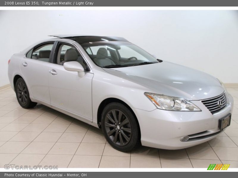 Tungsten Metallic / Light Gray 2008 Lexus ES 350