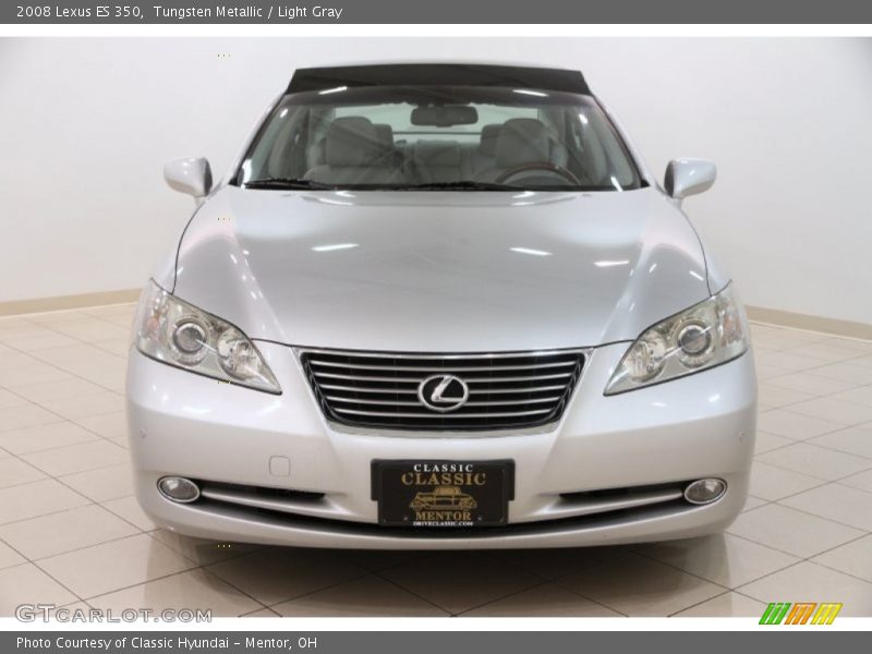 Tungsten Metallic / Light Gray 2008 Lexus ES 350