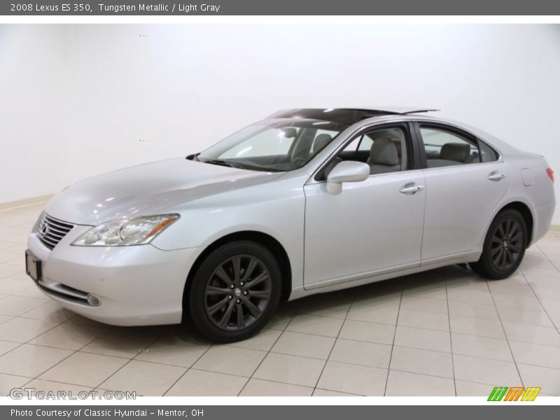 Tungsten Metallic / Light Gray 2008 Lexus ES 350