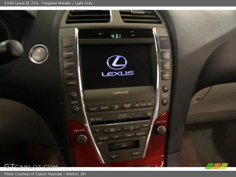 Tungsten Metallic / Light Gray 2008 Lexus ES 350