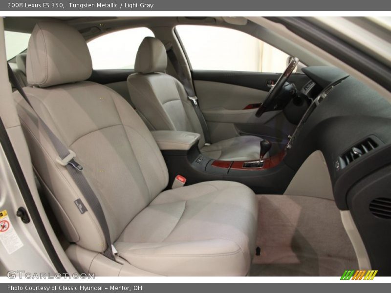 Tungsten Metallic / Light Gray 2008 Lexus ES 350