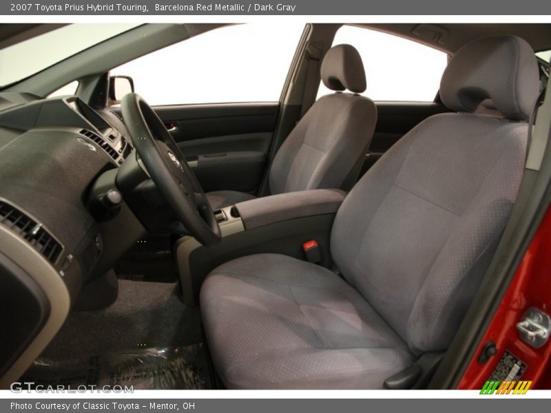 Barcelona Red Metallic / Dark Gray 2007 Toyota Prius Hybrid Touring