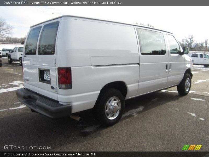 Oxford White / Medium Flint Grey 2007 Ford E Series Van E150 Commercial