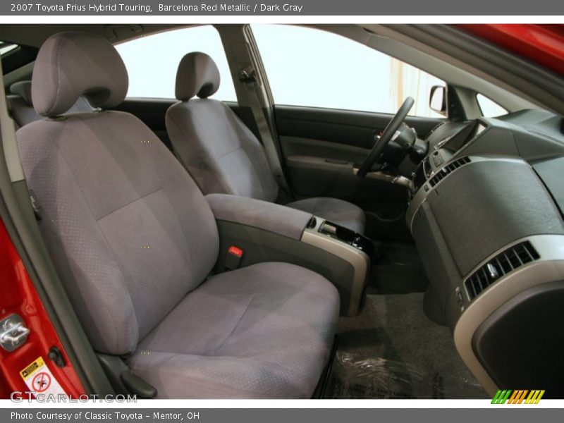 Barcelona Red Metallic / Dark Gray 2007 Toyota Prius Hybrid Touring