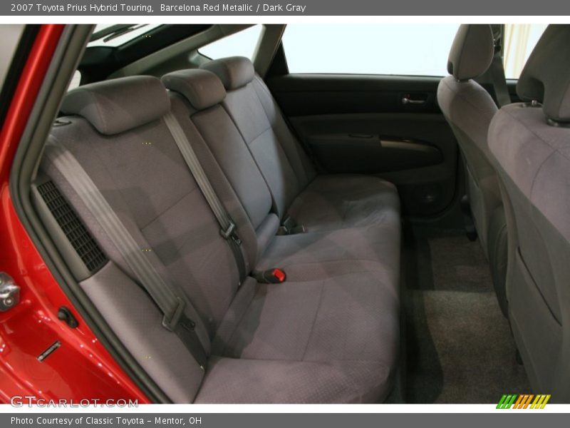 Barcelona Red Metallic / Dark Gray 2007 Toyota Prius Hybrid Touring