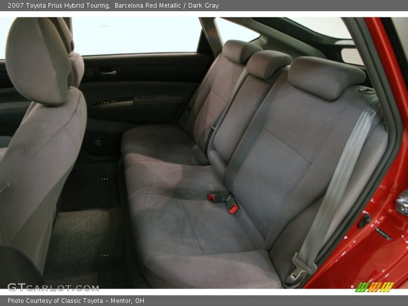 Barcelona Red Metallic / Dark Gray 2007 Toyota Prius Hybrid Touring