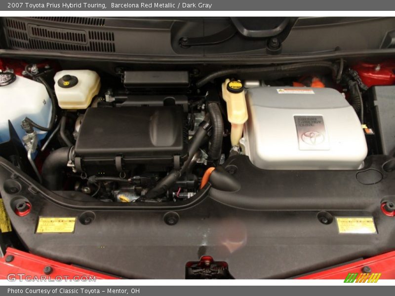 Barcelona Red Metallic / Dark Gray 2007 Toyota Prius Hybrid Touring