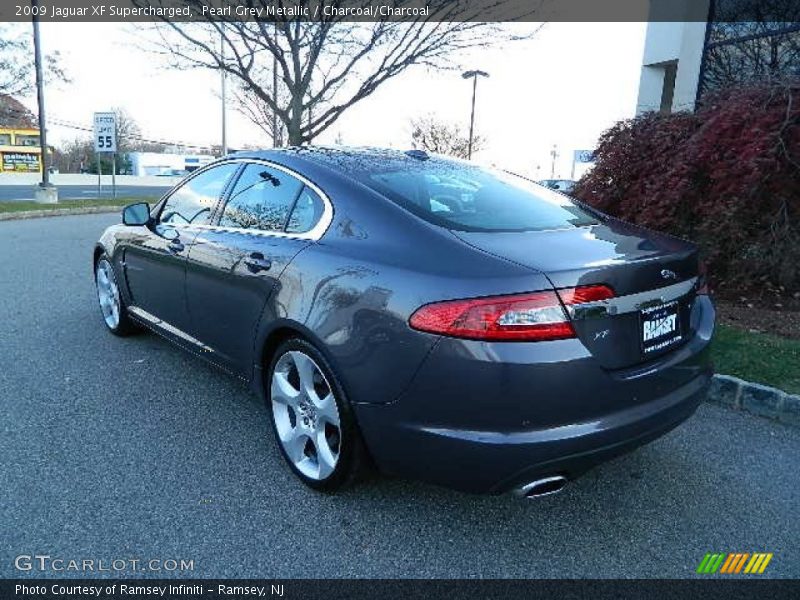 Pearl Grey Metallic / Charcoal/Charcoal 2009 Jaguar XF Supercharged