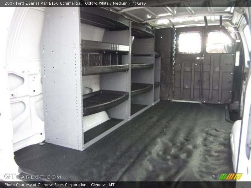 Oxford White / Medium Flint Grey 2007 Ford E Series Van E150 Commercial