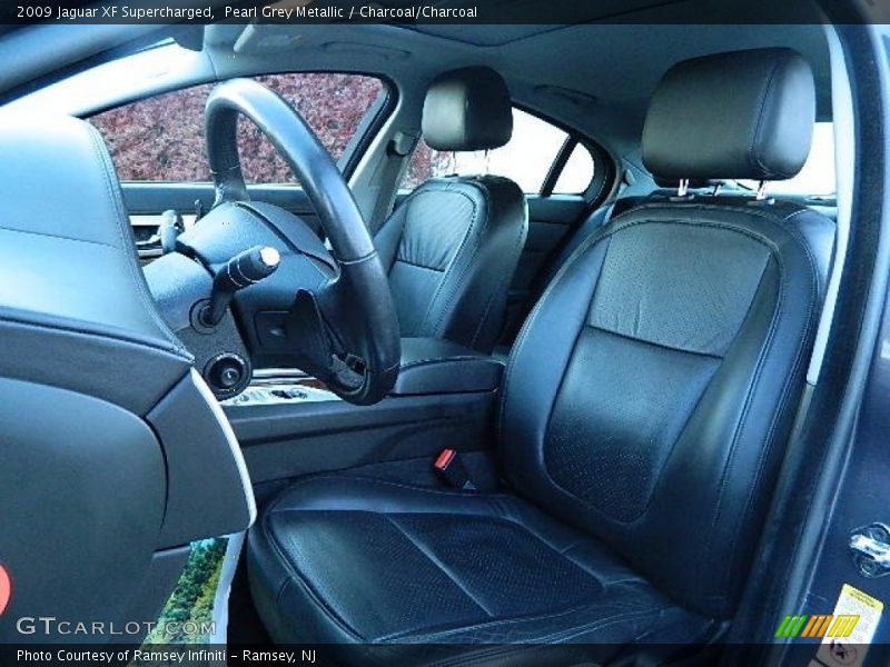 Pearl Grey Metallic / Charcoal/Charcoal 2009 Jaguar XF Supercharged