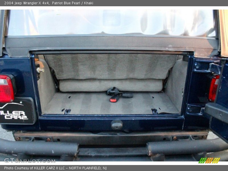 Patriot Blue Pearl / Khaki 2004 Jeep Wrangler X 4x4