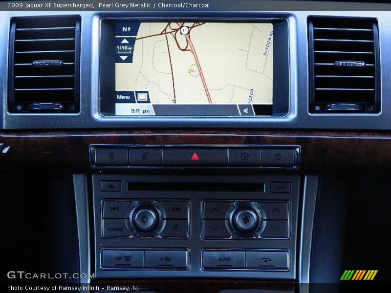 Pearl Grey Metallic / Charcoal/Charcoal 2009 Jaguar XF Supercharged