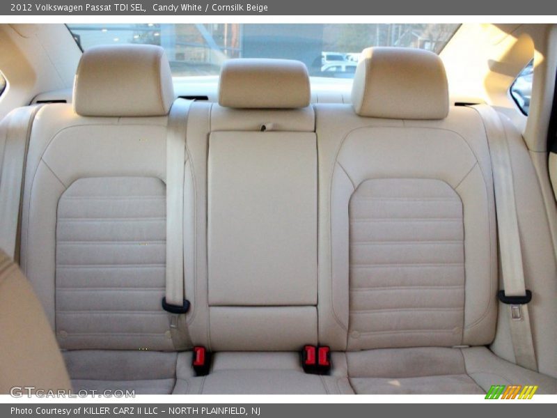 Candy White / Cornsilk Beige 2012 Volkswagen Passat TDI SEL