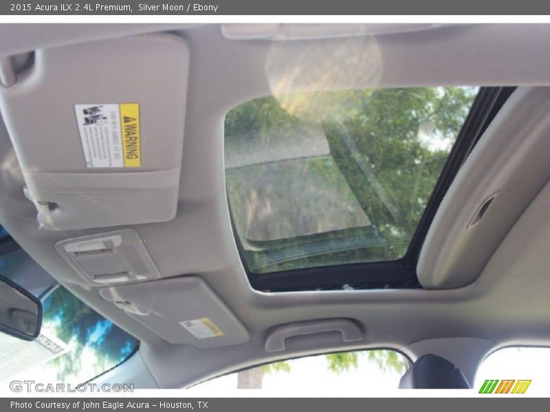 Silver Moon / Ebony 2015 Acura ILX 2.4L Premium