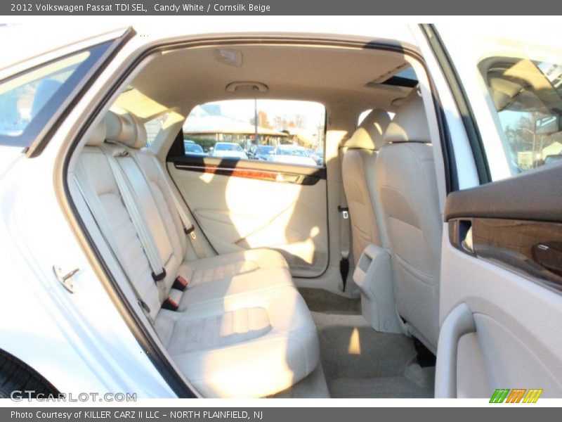Candy White / Cornsilk Beige 2012 Volkswagen Passat TDI SEL
