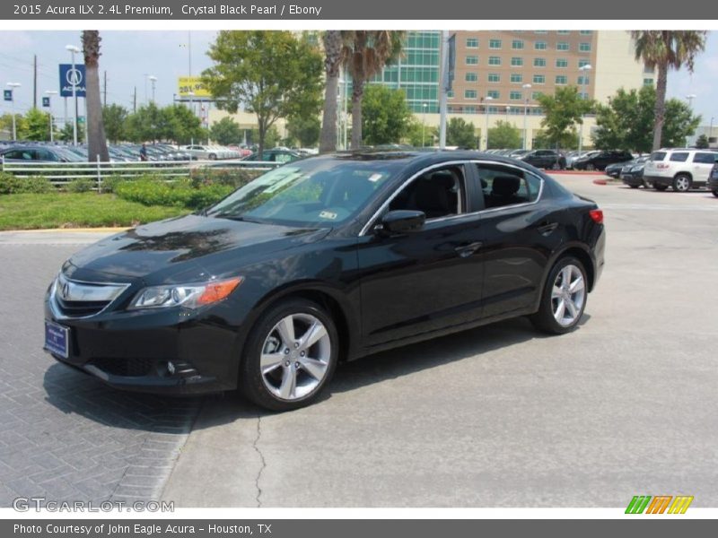 Crystal Black Pearl / Ebony 2015 Acura ILX 2.4L Premium