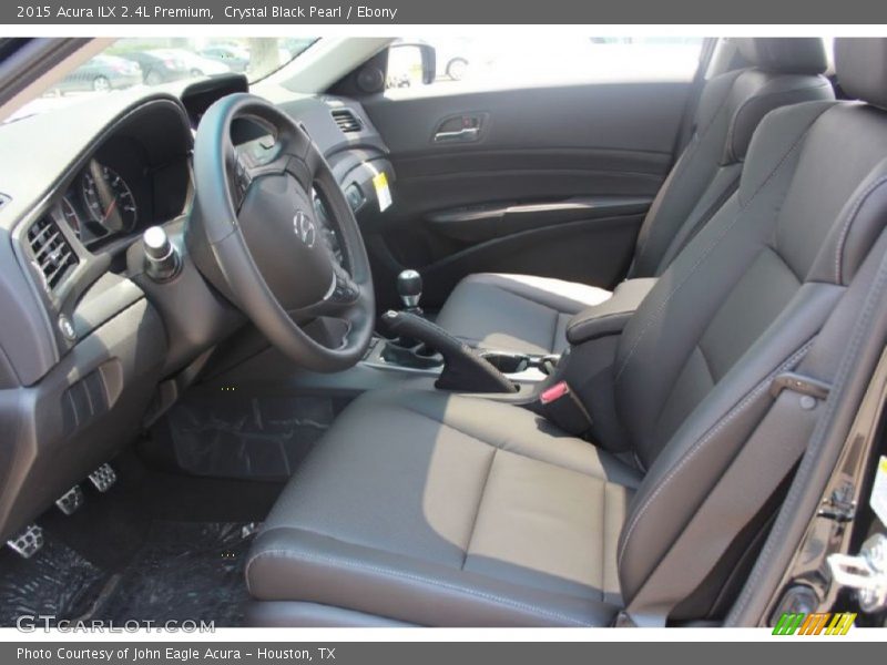 Crystal Black Pearl / Ebony 2015 Acura ILX 2.4L Premium