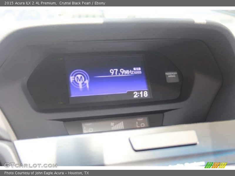 Crystal Black Pearl / Ebony 2015 Acura ILX 2.4L Premium