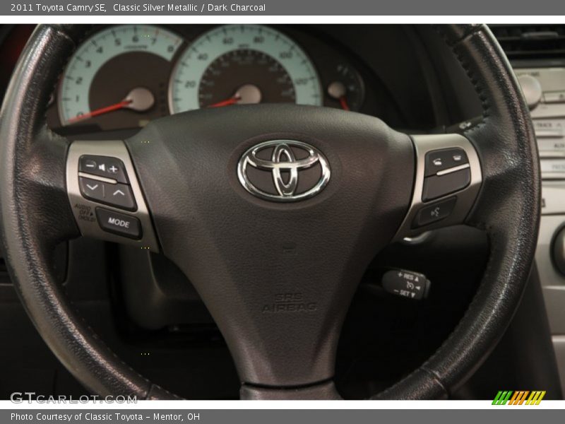 Classic Silver Metallic / Dark Charcoal 2011 Toyota Camry SE