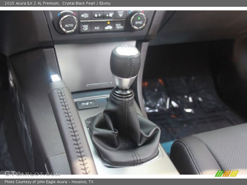  2015 ILX 2.4L Premium 6 Speed Manual Shifter