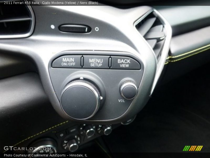 Controls of 2011 458 Italia