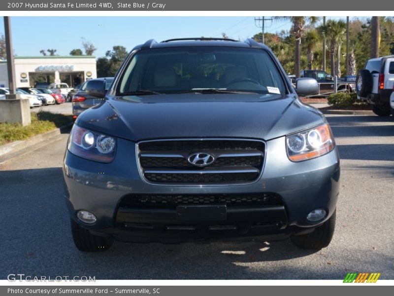 Slate Blue / Gray 2007 Hyundai Santa Fe Limited 4WD