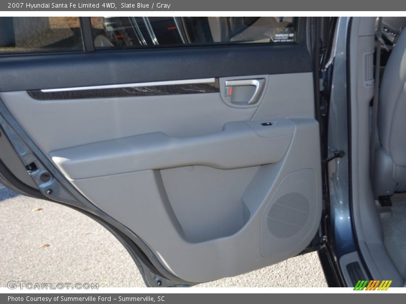 Slate Blue / Gray 2007 Hyundai Santa Fe Limited 4WD