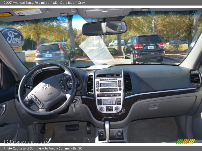 Slate Blue / Gray 2007 Hyundai Santa Fe Limited 4WD