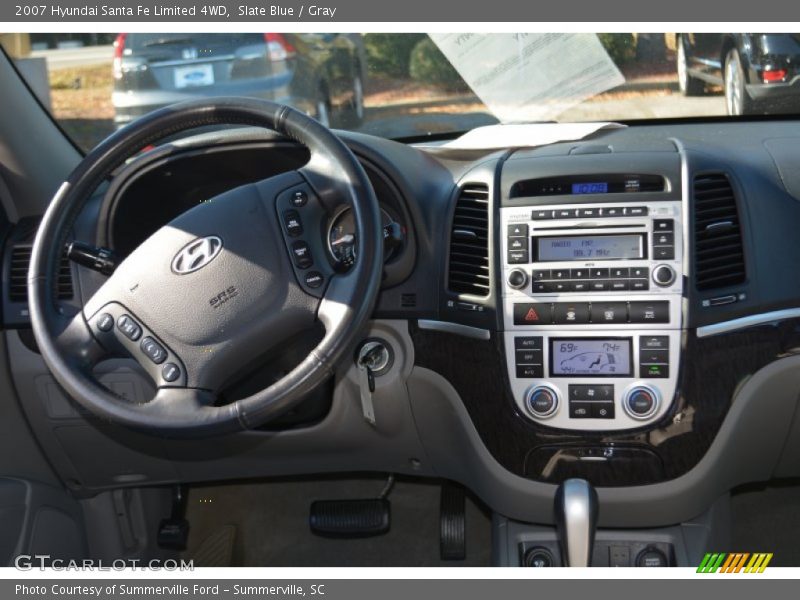 Slate Blue / Gray 2007 Hyundai Santa Fe Limited 4WD