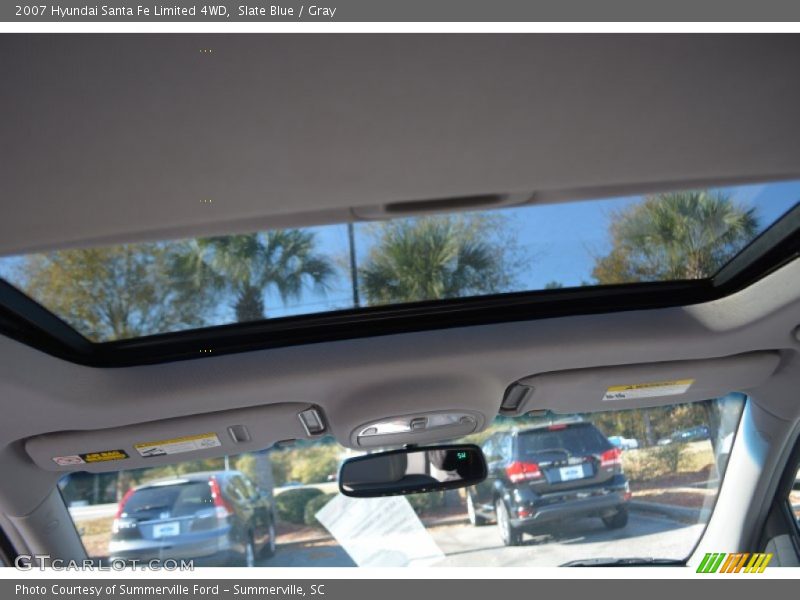 Slate Blue / Gray 2007 Hyundai Santa Fe Limited 4WD