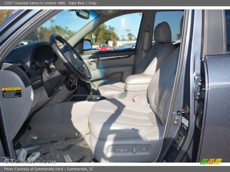 Slate Blue / Gray 2007 Hyundai Santa Fe Limited 4WD
