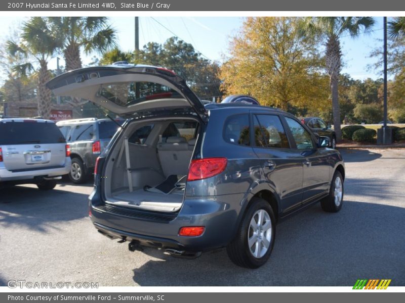 Slate Blue / Gray 2007 Hyundai Santa Fe Limited 4WD
