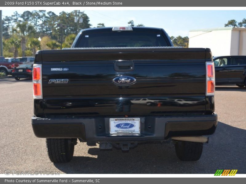 Black / Stone/Medium Stone 2009 Ford F150 STX SuperCab 4x4