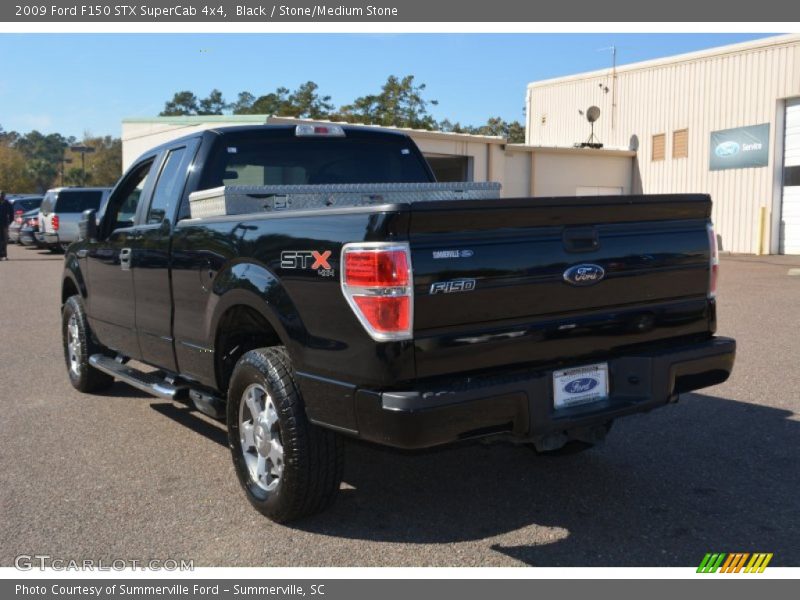 Black / Stone/Medium Stone 2009 Ford F150 STX SuperCab 4x4
