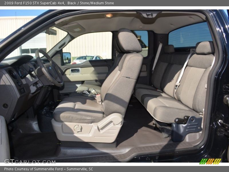 Black / Stone/Medium Stone 2009 Ford F150 STX SuperCab 4x4