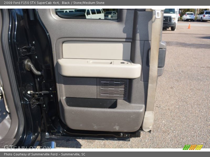 Black / Stone/Medium Stone 2009 Ford F150 STX SuperCab 4x4