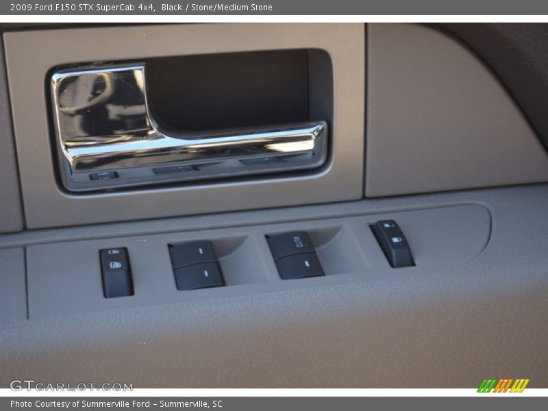 Black / Stone/Medium Stone 2009 Ford F150 STX SuperCab 4x4
