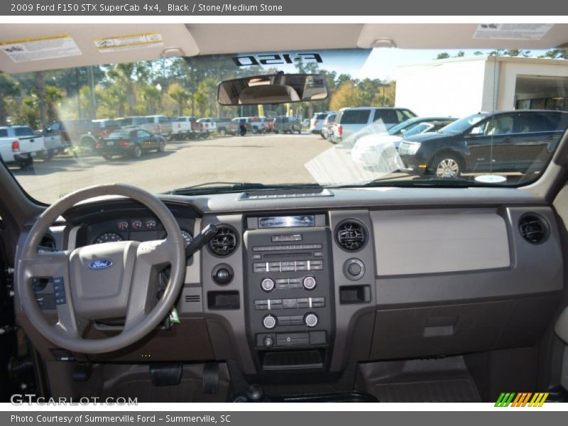 Black / Stone/Medium Stone 2009 Ford F150 STX SuperCab 4x4