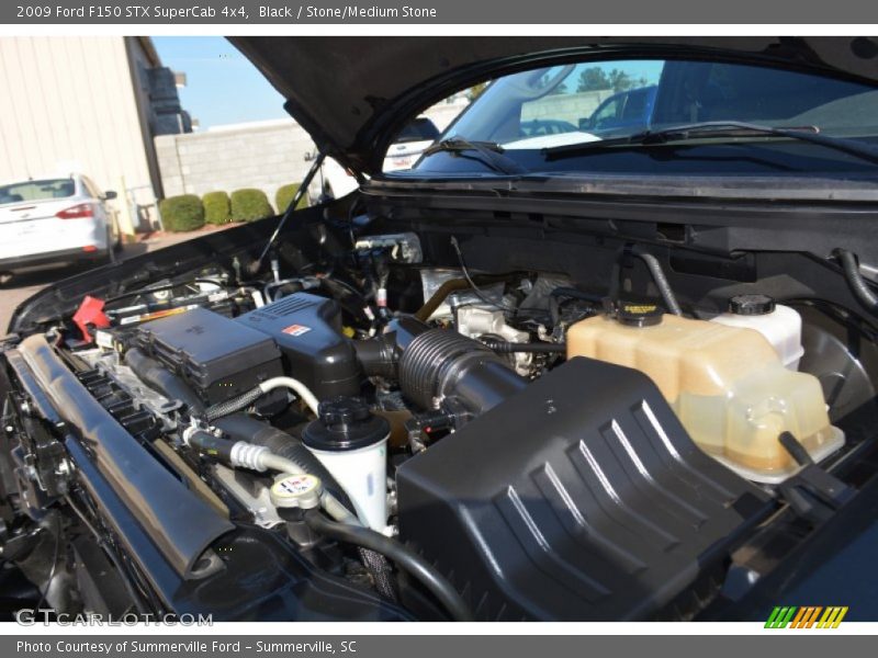 Black / Stone/Medium Stone 2009 Ford F150 STX SuperCab 4x4